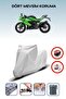 Gray Rear Bag Lock Incompatible with Kawasaki Ninja 250Sl Compatible Motorcycle Tarpaulin, 4 Seasons