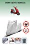 Gray Rear Bag Lock Incompatible Motolux Wind 50 Compatible Motorcycle Tarpaulin, 4 Seasons