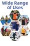 Blue Sports Knee Brace Knee Joint Support Protector Knee Pad Orthopedic Relief Bandage 2 Pieces - 7