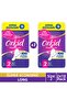 Platinum Long (Size 2) 18 Pieces Super Economical Hygienic Pads X2