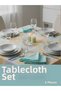 Turquoise Green Cotton Satin Serving Napkin Presentation Napkin American Service 6-Piece Fabric Napkin 45X45 cm - 3