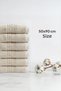 6-Piece Greek Cream Hand Towels - 50X90 Cm, 225 Gr, 100% Cotton, Spa and Hotel Towels - 3