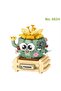 Pet Plant Series: Crowned Cactus |   450 Pieces Micro Blocks |   14+ Years Old |   Cactus Model