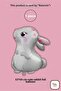 1 Piece Cute Rabbit Shaped Foil Balloon 53X69 cm Birthday Decoration