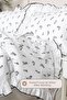 Sonya Duvet Cover Set Double Size Cotton Ruffled (200X220 cm) Cream - 3