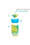 Miracle 360 °   Drinking Cup 12 Months+ | 296 ml |   Bpa Free |   Blue Tropical Pattern - 4