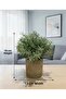Cobalt Ilı Artificial Mountain Thyme - Decorative Cobalt I Plant with Natural Look - 18X13 cm