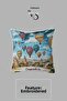 Throw Pillow Cover Tapestry Woven - Decorative Double-Sided with Piping 45X45 cm - 2