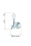 Double Ottoman Faucet and Bath Stone - Chrome - 3