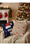 Double-Sided Digital Printing Zippered Christmas Themed 2-Piece Pillowcase, Throw Pillow Cover 43X43 cm