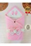 4 Layer Muslin Pink Baby Blanket 100% Cotton Natural Organic Sleeping Swaddle Hospital Outlet - 5
