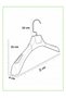 5 Pieces Green 45 cm Special Production Coat Hangers, Coat Hangers, Clothes Hangers, Shirt Hangers - 6