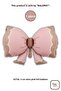 1 Piece Retro Pink Bow Shaped Foil Balloon 92X58.5 cm Birthday Decoration