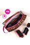 Leopard Patterned Makeup Bag Set of 4 Suitcase Organizer - 4