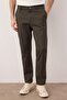 Haki Erkek Gabardin Dokulu Kumaş Pantolon TMNAW26PL00026