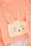 Somon Mini Me Peluş Örme Kız Çocuk Pijama Takımı TKDAW26PT00014 - 4