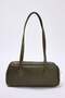 Khaki Charm Detailed Women's Medium Size Mini Bowling Shoulder Bag Takss25Oc00021 - 3