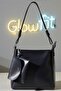 Women's Navy Blue 2025 Model Wallet Zippered Long Handle Hand Shoulder Women's Bag - 4