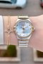 Gold Silver Color 32 mm Women's Wristwatch and Bracelet Fciste417 - 3