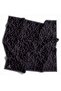 100% Twill Silk Geometric Patterned Black - Cream Colored 90X90 Scarf Sewing Shape: Hand Sewing - 2