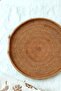 Bohemian Rattan Wicker Tray with Handles 35, Scandinavian, Modern - 3