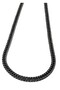 Non-Tarnish Steel Knitted Wide Cuban Chain Necklace - 7mm/55 cm - 5