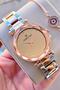 Steel Waterproof Ladies Wristwatch and Bracelet Gift - 5