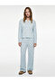 Relaxed Fit Viscose Blend Printed Pajama Bottoms
