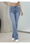 Women's High Waist Flared Jeans - 7