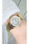 Rym-213055 Quartz Women's Watch - 2 Years Warranty Gold-White