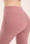 Women's Woolen Fleece-Lined Corded Fabric Leggings High Waist Thermal Warm Stretchy Winter Leggings - 4