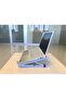 Space Gray, Folding, Steel Laptop Stand Cooler Notebook Laptop Macbook, Compatible with All Screens - 5