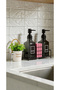 Modern Glass Double Liquid Soap Dispenser & Detergent Dispenser Set - 500 ml Glass Soap Dispenser, with Metal Stand - 2