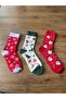 3-Pack Christmas Patterned Socks