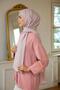 Summer Radiance Collection Silky Jacquard Shawl Gray 9017-15 - 2