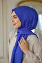 Summer Radiance Collection Silky Jacquard Shawl Denim Blue 9015-23 - 4