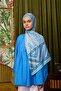 مجموعة New Collections شال ناعم أزرق ثلجي 3047-12 - 4