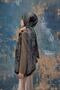 Black Stone Indian Voile Shawl - 5008-08 - 4