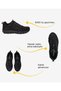 Men's Black Genuine Leather Waterproof Outdoor Shoes 5K1Ga00190 - 2