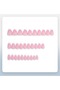 30 Pcs Press on Nails includes Glue, Nail File, Cuticle Pusher - 6