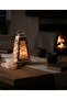 Candlestick Model Sailor's Lantern Salt Lamp Çankırı Rock Salt Gift Decorative Item - 4