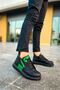 Frogner Style Winter Men's Boots Black Green