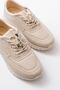 Zri̇n-504 Beige Lace-Up Orthopedic Daily Women's Sports Shoes - 5