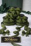 Linen Ribbon 1 Piece Nopeli Khaki Linen Ribbon 20 Mt 2.5 cm