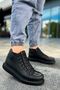 Roma Mirror Lace-Up Winter Men's Boots Black - 2