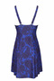Lined and Slipped Thick Strap Dress Swimsuit - 3