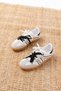 Zri̇n-6005 Premium White Black Lace-Up Thermo Sole Casual Women's Sneaker - 4
