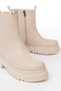 Zri̇n812-2012 Premium Beige Zippered Casual Women's Boots - 5