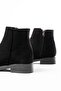 Zri̇n165-204 Premium Black Suede Zippered Casual Women's Boots - 5