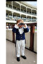 Navy Blue Velvet Tailcoat Set- Prince Costume